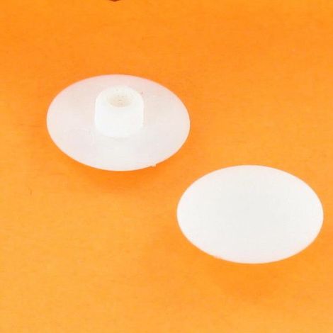 Cache tête Vis CHC FHC Clé de 3 HC3 3.1X12 Polyéthylène RAL9016 blanc signalisation (1/3)