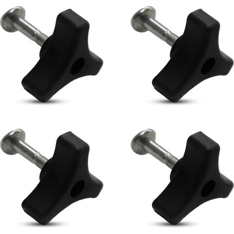 Poignée de Tondeuse à Gazon, Boutons de Poignée Triangle de Tondeuse à Gazon Pièces de Poignée de Boulon d'Écrou Accessoires d'Outils de Jardin pour Honda Tondeuse à Gazon (1/5)