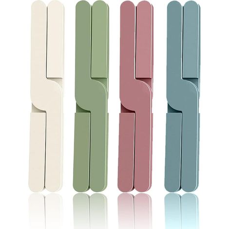 4 salvamanteles de silicona plegables de 20 cm de largo, resistentes al calor, para ollas y sartenes calientes, de 1,3 cm de grosor, antideslizantes y resistentes al calor. (1/4)
