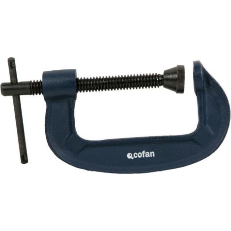 Sargento de sujeción Tipo G Medidas desde 30 hasta 83 mm                 Apertura 150mm - Anchura 75mm