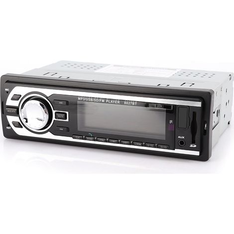 Autoradio MP3 FM USB AUX 12V Lecteur Audio Voiture Récepteur Dash avec Télécommande (1/4)