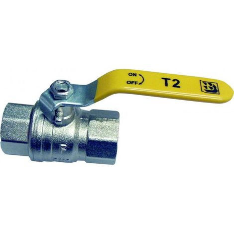 Gasventil Ferro g61 Stahlgriff Dichtung TPFE