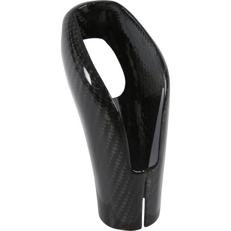 Manchon de levier de vitesse en fibre de carbone, remplacement pour Alfa Romeo Giulia Stelvio 2020-2021, garniture intérieure élégante, accessoire de conduite premium (1/5)