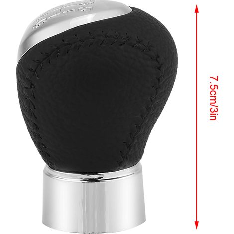 Pomello del cambio a 6 marce per Mazda 3, Mazda 5, Mazda 6 - ABS e pelle PU (1/5)
