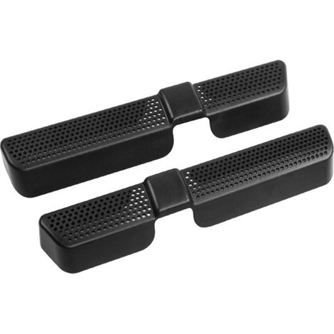 Couvercle de ventilation sous siège de voiture ABS, 2 pièces, Grille de sortie de climatiseur arrière automobile (1/5)
