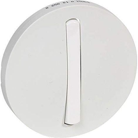 Legrand 065001 – Weiße Céliane-Radkappe – Hin und her / Drücker – schmaler Finger