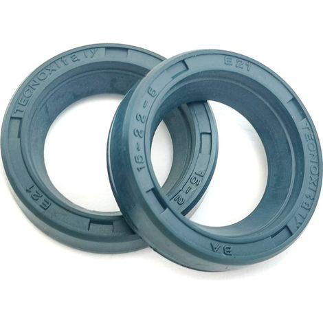 STI Paraoli 15x22x5 coppia alta scorrevolezza in Viton per Polini TecnoX (coppia)