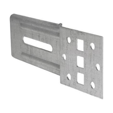 STAFFA SUPPORTO MOTORE 3 FORI X RULLO AVVOLGIBILI