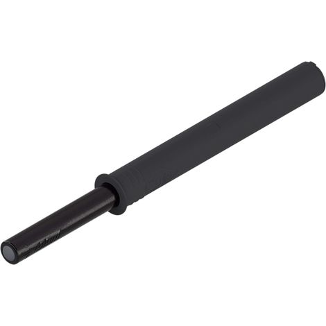 Cyclingcolors – Loqueteau de porte à pression réglable – Plastique noir mat – Réglable de +4 à -1 mm – Dimensions trou Ø10 x 76 mm – Pour meubles sans poignée - 956A1006