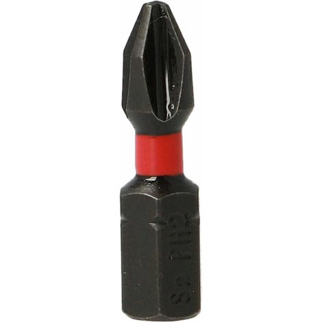 Heller Tools 1/4" C 6,3 - Torsion - Impact Bit, PH 1, 25mm (1/3)