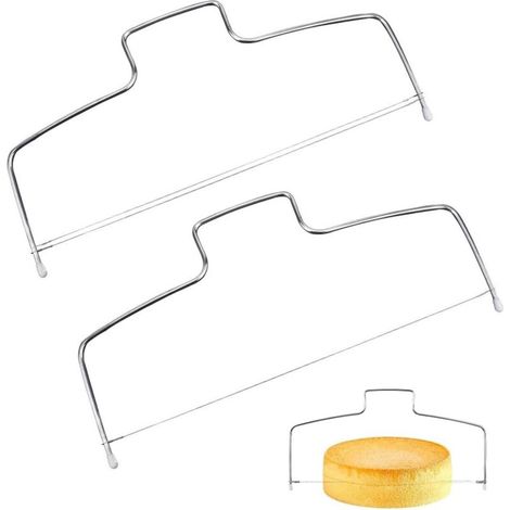 Set di 2 livellatori regolabili per coltelli da torta (1/4)