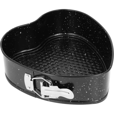 Stampo in latta a forma di cuore con rivestimento effetto marmo, 24x7 cm, brunbeste BB-1040 (1/2)