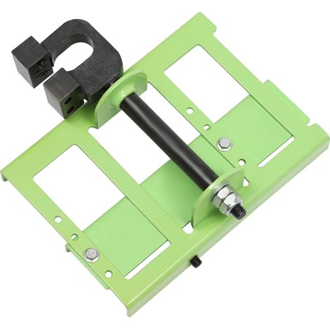 Virellio – Guide de sciage pour tronçonneuse portable 200 x 200 mm – Coupe verticale max 5×15 cm – Pour couper des billons et des planches avec précision (1/5)