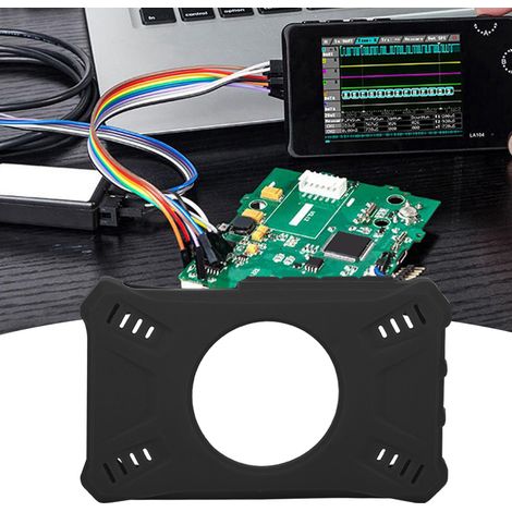 Étui de protection portable en silicone pour mini-oscilloscope DS213 (noir) (1/5)