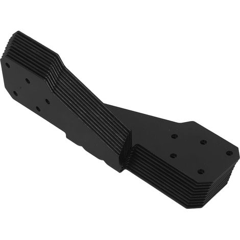 Clips de fixation Unomor en métal noir pour mobilier de (1/5)