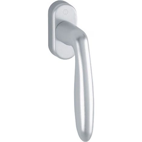 Poignée de fenêtre Verona F1 aluminium argent HOPPE 759279 (1/4)