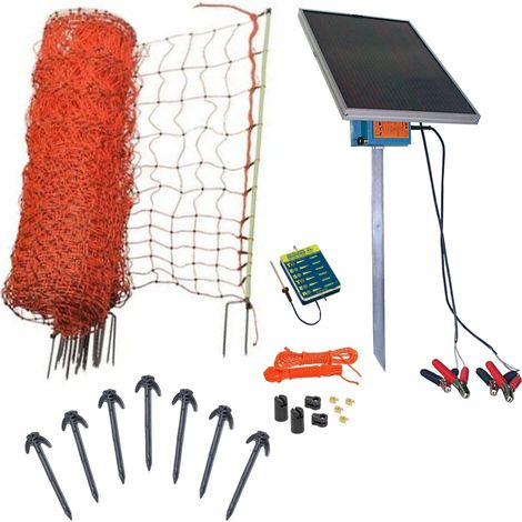 Electra Starter-Set Geflügel S1510, Solar - Geflügelzaun-Komplettset (1/5)
