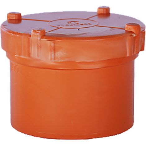 TAPPO A VITE IN PVC Ã 80