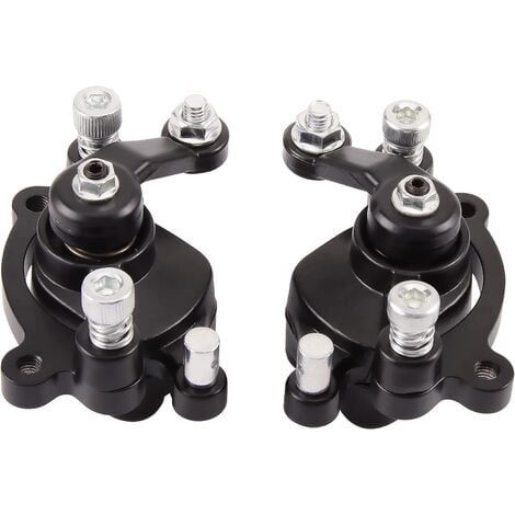 Pastillas de freno de disco delanteras y traseras de repuesto para minimotos de 2 tiempos de 47 cc y 49 cc (1/4)