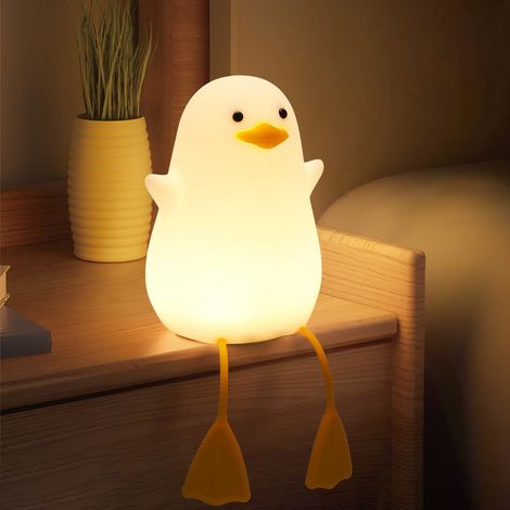 200 pièces Veilleuse canard silicone tactile (1/5)