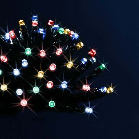Lichterkette für drinnen und draußen, grün, 80 LEDs. Hochwertiges, langlebiges und zuverlässiges Produkt aus ausgewählten Materialien, entspricht den Normen und ist einfach zu bedienen. – Crezuo