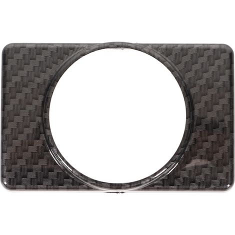 Support de compteur pour bouche d'aération Dash, garniture décorative en fibre de carbone, style intérieur auto pour Mk4 RHD LHD, couvre-jauge et support de montre, accessoire de personnalisation. (1/5)