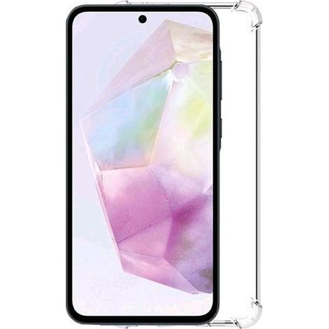 Samsung Cover Trasparente Mobeen Clear per Galaxy A36 - Confezione Bulk