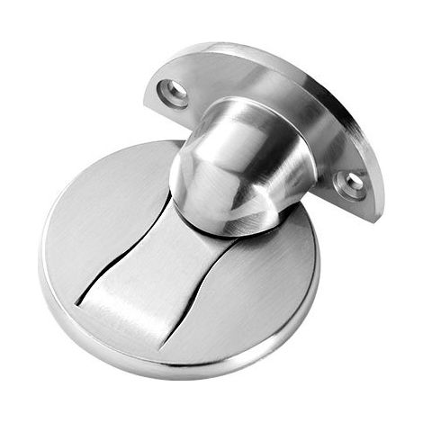 Butée de porte magnétique sans clou, invisible, argent (1/5)
