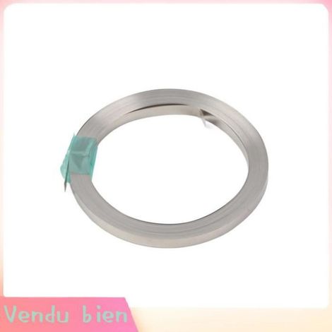 Garosa Feuille de nickel 1 Roll 10m 18650 Li-ion Battery Nickel Sheet Plate Belt Connector Spot Welding bricolage electrique (1/4)