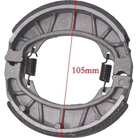 Moped Scooter 105 mm hinten Trommelbremse Pads Schuhe 50 110 125 150 cc GY6