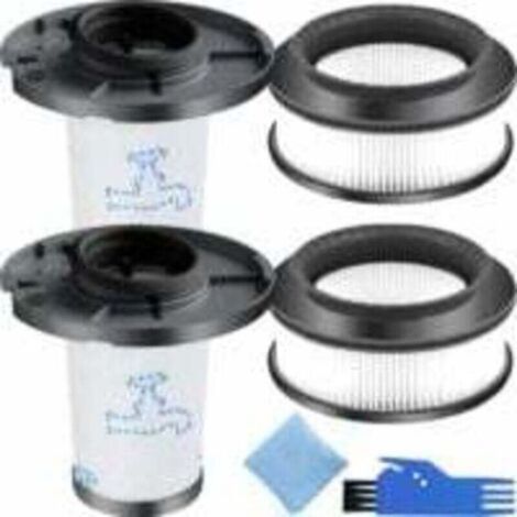 Filtres aspirateur Rowenta X-Force Flex Filtrage poussière Pré-filtre + filtre moteur, compatible RH9878/RH9898 Propriétaires de Rowenta X-Force Flex (1/4)