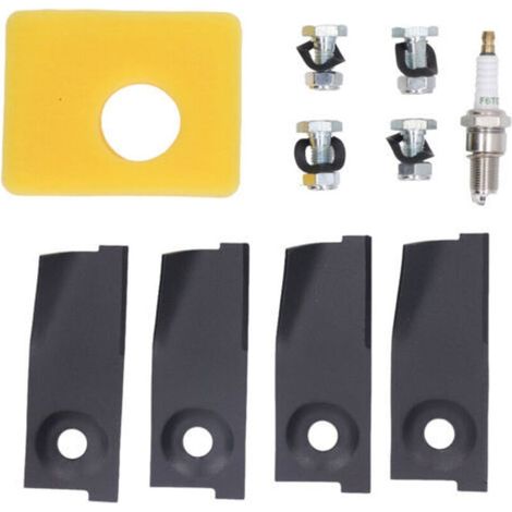 Pièces Détachées Tondeuse à Gazon - Filtre à Air, Bougie, pour Moteur 450E 500E 550E - (1/5)