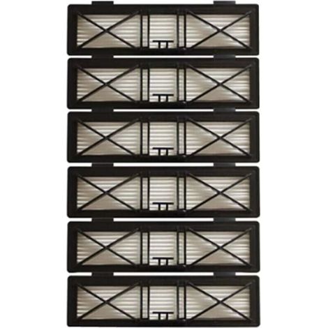 Lot de 6 filtres HEPA pour Neato Botvac D7 D3 D4 D5 D6 D70 D75 D80 D85 pour filtres Neato Botvac 75e 80 85 pièces-- (1/5)