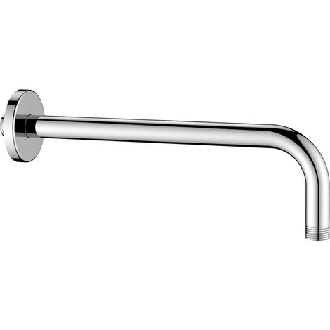 Braccio doccia tondo con rosone lungo 30 cm (1/4)