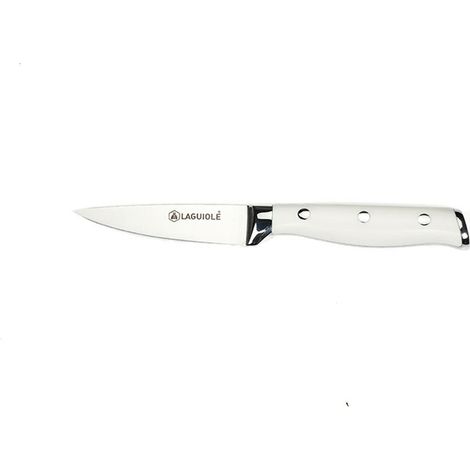 LAGUIOLE CUISSON - Couteau à légumes blanc 20cm - "Elégance" (1/3)