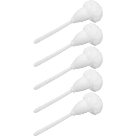 5 brosses WC, nylon/PP, blanc, pour salle de bain et céramique (1/5)