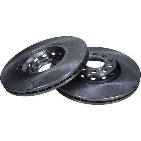 Lot de 2 Disques de frein MAXGEAR 19-0760 AUDI 3B0 615 301 B 4B0 615 301 A (1/2)