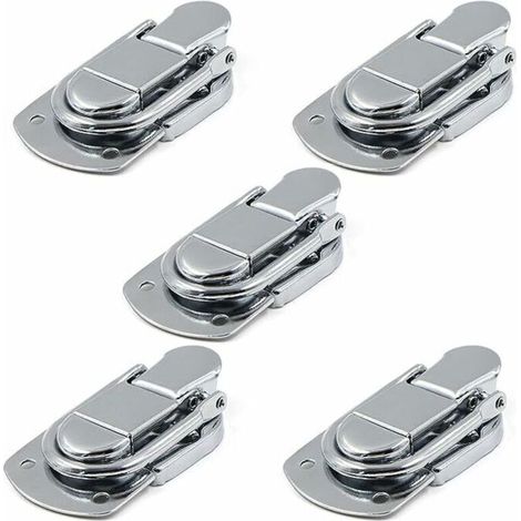 Fermeture à Levier Fermoir à Bascule Loquets Verrou 5 pcs Loquet à Bascule en Acier Inoxydable (1/5)