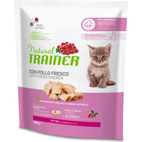 Trainer Natural Cat Kitten Pollo - Trainer Natural Cat Kitten Pollo - Sacco Da 300 Gr