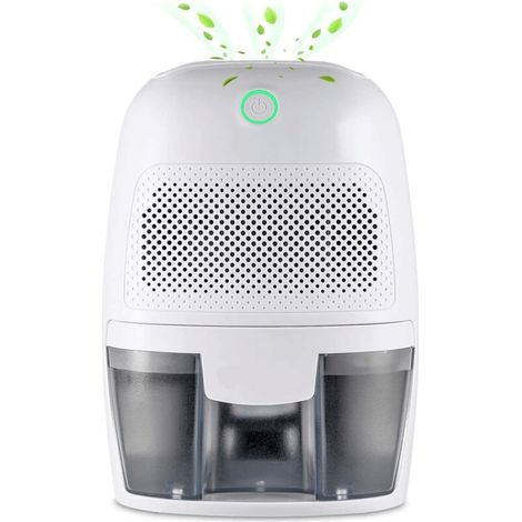 Elektrischer Luftentfeuchter (600 ml), Feuchtigkeitsabsorber, Wassertank, Mini-Luftentfeuchter für Zuhause