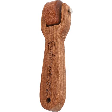 Nährolle aus Holz mit ergonomischem Griff und multifunktionalem Näh-Schieberad (1/5)