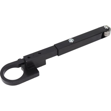Accessoire pour ponceuse à bande, en acier robuste, faible bruit, grande stabilité, pour machine à poncer à bande abrasive, tuyau pour trous de lame (1/5)