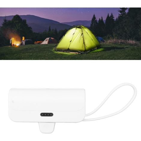Mini-Powerbank mit integriertem Kabel, Etui für 21700-Akku, kleines Ladegerät, kompatibel mit Lightning und Typ-C, 2 in 1. (1/5)