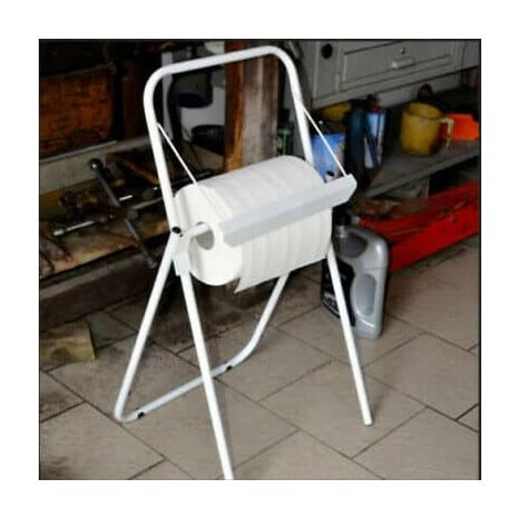 DISTRIBUTORE CARTA SCOTTEX PORTA ROTOLO CON STRAPPO 92x46 cm TERRA PAVIMENTO 110