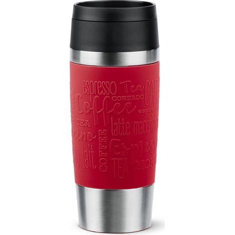 Emsa Classic Comfort vaso térmico rojo oscuro 0,36L (1/4)