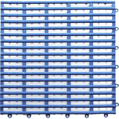Liquidation Bocqde Tapis de bain antidérapants doux 30x30cm, couleur unie, raccordables, hydrophobes pour salle de bain, toilettes, douche.