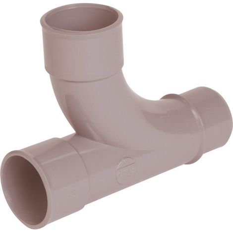Raccord pvc nicoll tf18 angle 87°30 diamètre 32 mm
