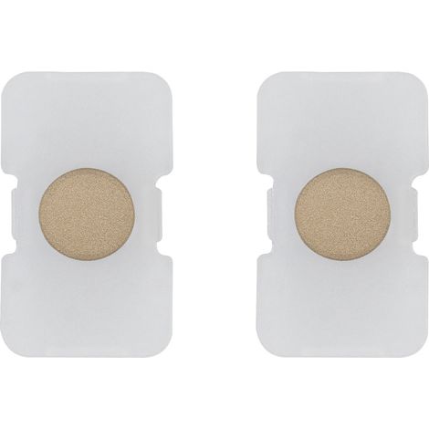 VIMAR - 22761.RN.88 Zwei Tasten Rund Elektromechanisch Beleuchtet Gold Sat