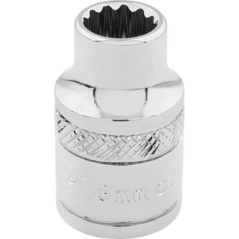 Draper 32768 Draper Expert HI-TORQ 12 Point Socket, 3/8"" Sq. Dr., 8mm (1/5)