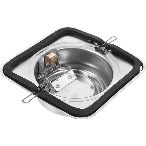 Grille de protection en acier inoxydable pour hotte aspirante de cuisine (lot de 2) (1/5)